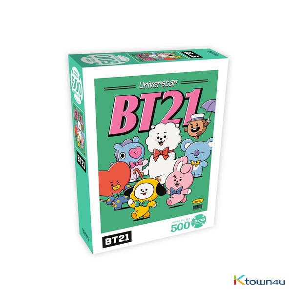 [BTS GOODS] [BT21] 500piece Jigsaw Puzzle 4 types